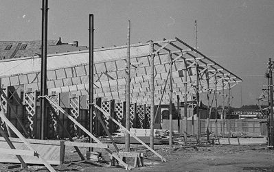 Bygging av Landsutstillingen 1940.