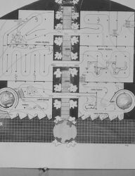 Tegning Landsutstillingen 1940.