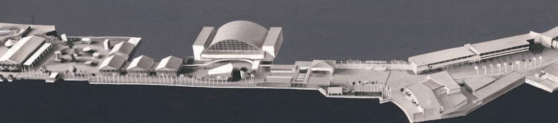 Modell av Landsutstillingen 1940