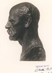 Byste av Fritjof Nansen.