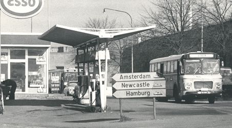Esso bensinstasjon på Festningskaien.