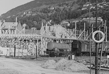 Bygging av Landsutstillingen 1940.