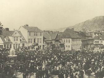 Torget i Bergen