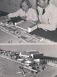 Arbeid med Landsutstillingen 1940.