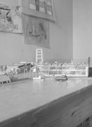 Modell av Landsutstillingen 1940.