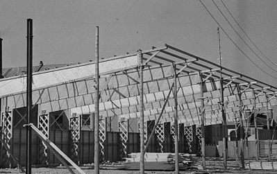 Bygging av Landsutstillingen 1940.