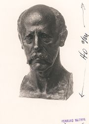 Byste av Fritjof Nansen.