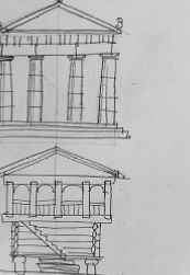 Tegning til Landsutstillingen.