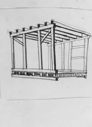 Tegning til Landsutstillingen. 