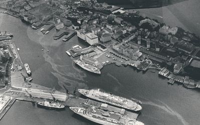Bergen sentrum.